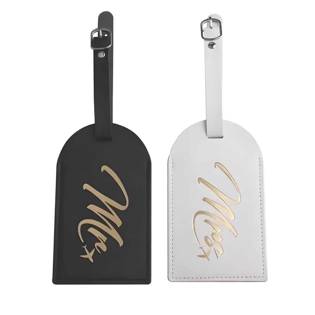 Mr. and Mrs. Couples Luggage Tags