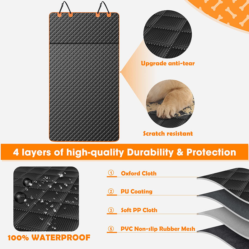 Durable Waterproof Pet Cargo Liner for SUVs and Sedans