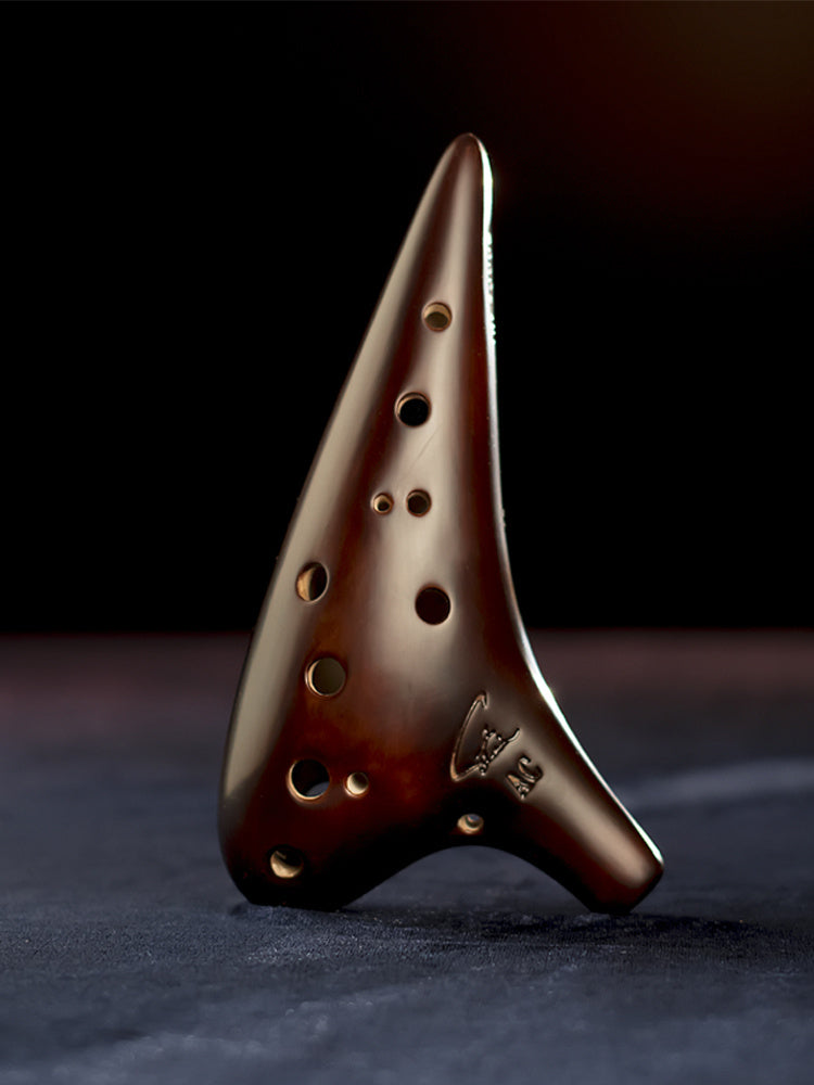 Fengya Alto C Smoked Professionally Played 12-hole Ocarina