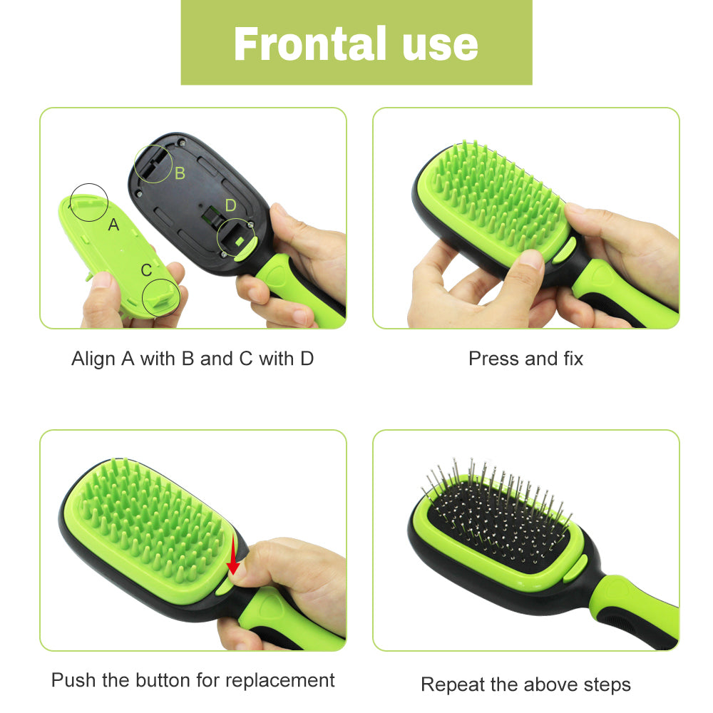 5-in-1 Pet Grooming Brush Set