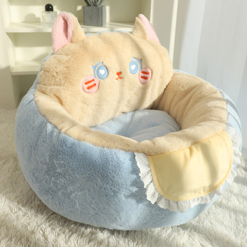 Cozy Cat & Small Dog Bed Sofa