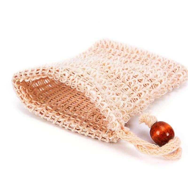 Eco-Friendly Sisal Soap Saver Pouch