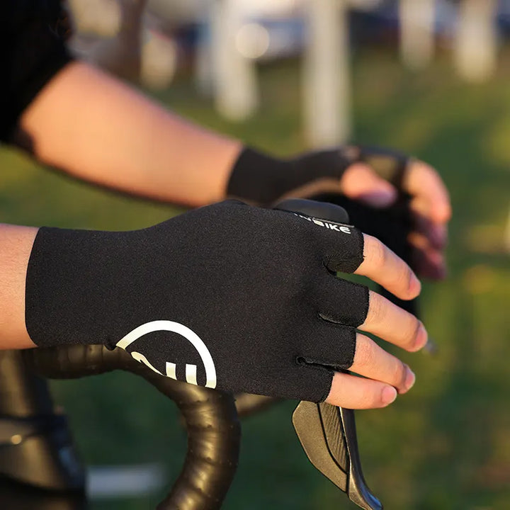 Shockproof Gel Pad Half Finger Cycling Gloves
