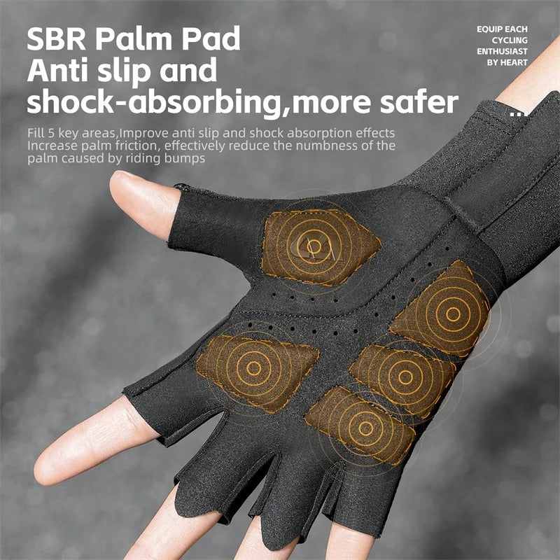 Breathable Half Finger Cycling Gloves