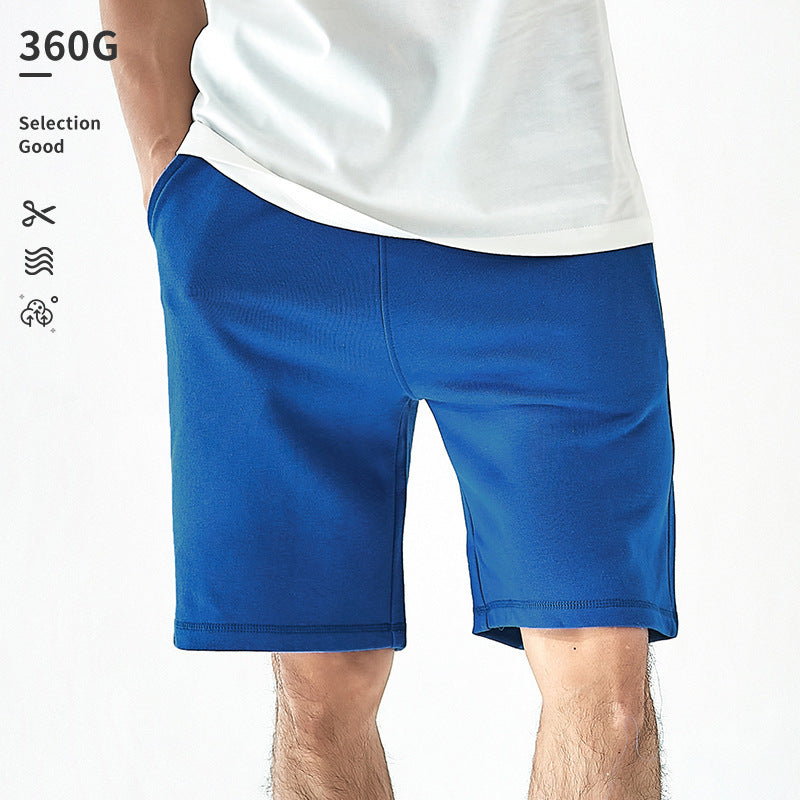 Retro Casual Cotton Sweat Pants Terry Men's And Women's Shorts