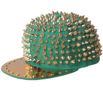 Punk Full Pointed Rivet Street Hip Hop Hat