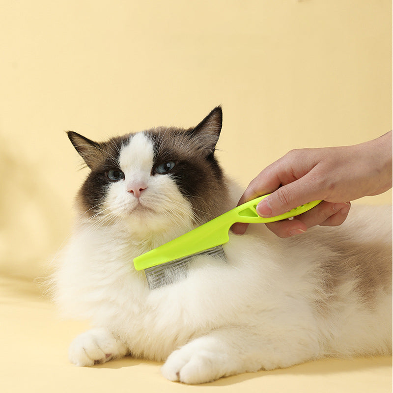 Pet Flea Comb for Cats and Dogs – Grooming Tool for Flea Removal and Massage