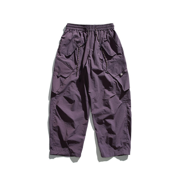 Retro Men's And Women's Loose Casual Trousers