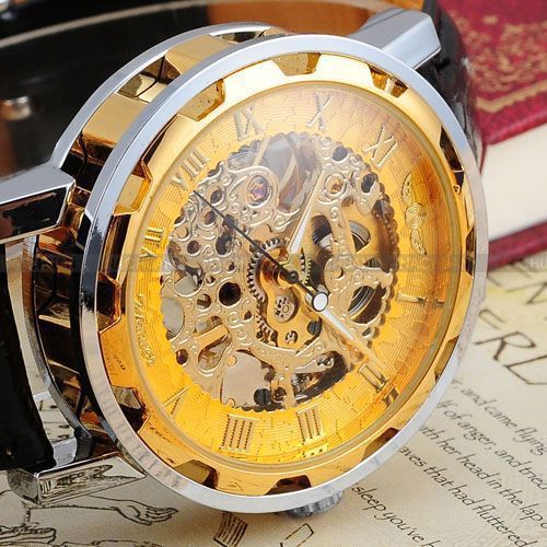 Hollow Mechanical Watch Men's And Women's Watches Foreign Trade Mechanical Watches