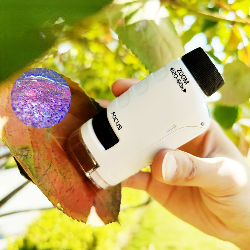 Kids Handheld Science Microscope