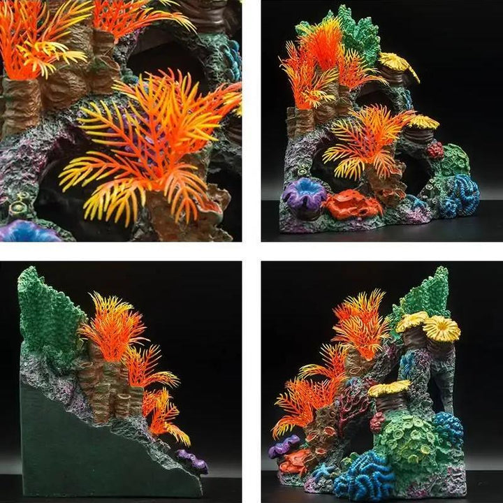 Artificial Coral Reef Aquarium Decorations