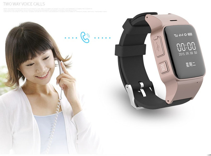 Gps Tracking Watch For  Elderly Smart Watch Anti-lost SOS Wifi