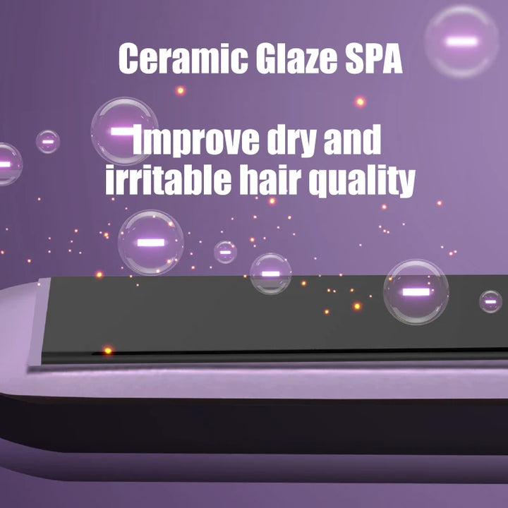 Professional Ceramic Hair Straightener with Floating Plates