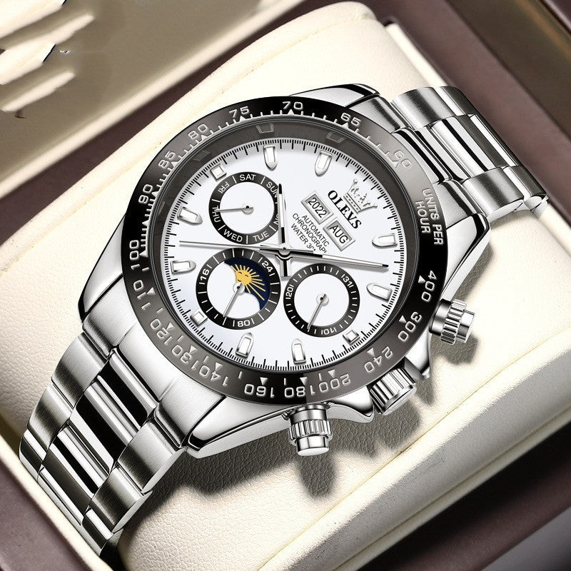 Mechanical Automatic Multifunctional Men's Watch