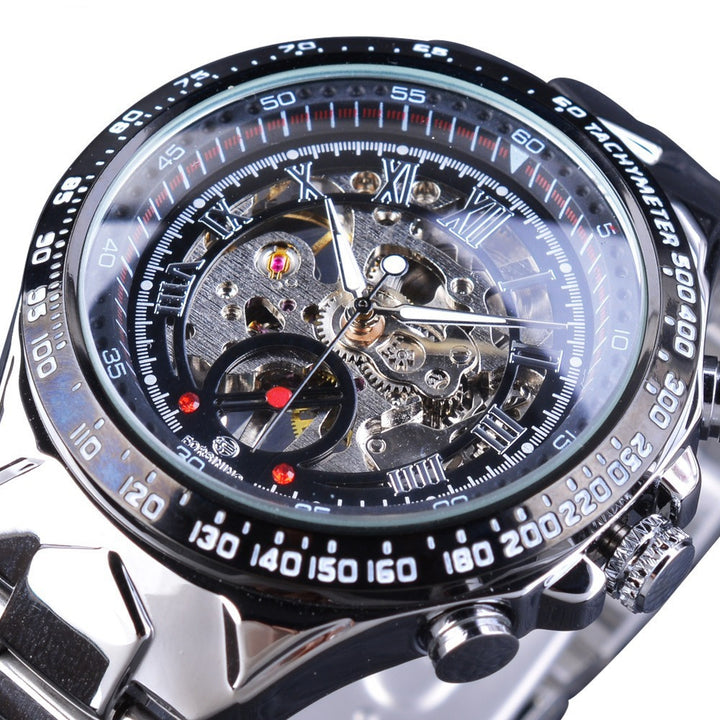 Waterproof Steel Band Mechanical Watch