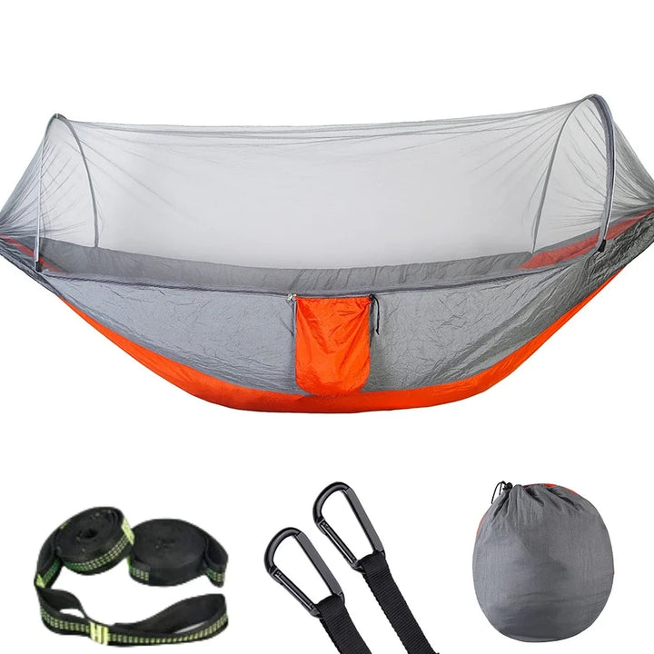 Portable Camping Hammock with Mosquito Net