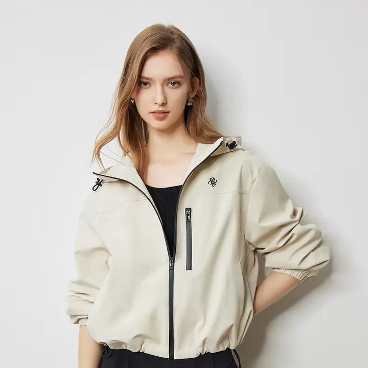 Women's Hooded Outdoor Workwear Cardigan Jacket