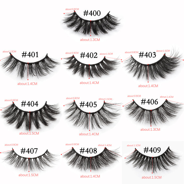 Faux Mink Eyelashes Set