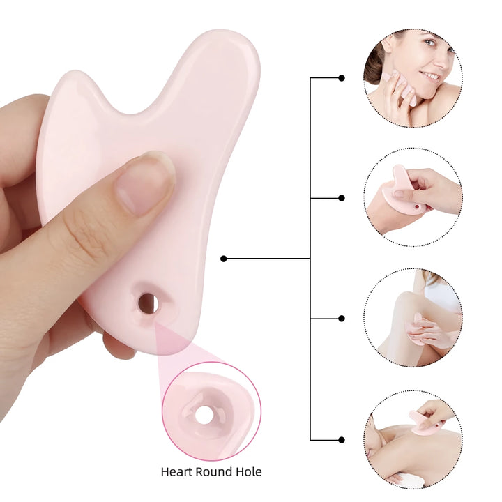 Ceramic Gua Sha Face Massager