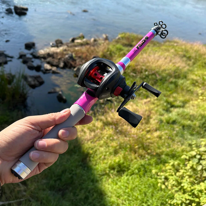 Telescopic Fishing Rod and Reel Combo