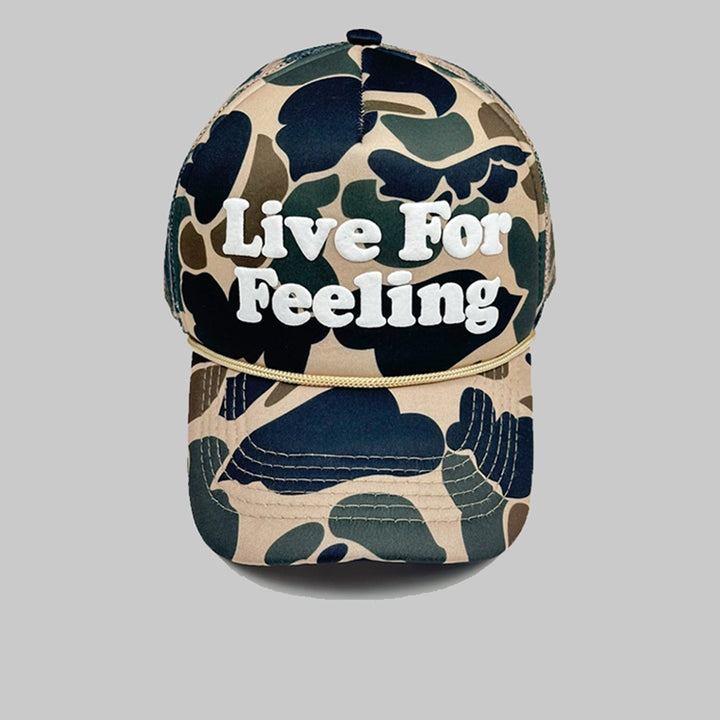 Live For Feeling Original American Kaki Camouflage Hat