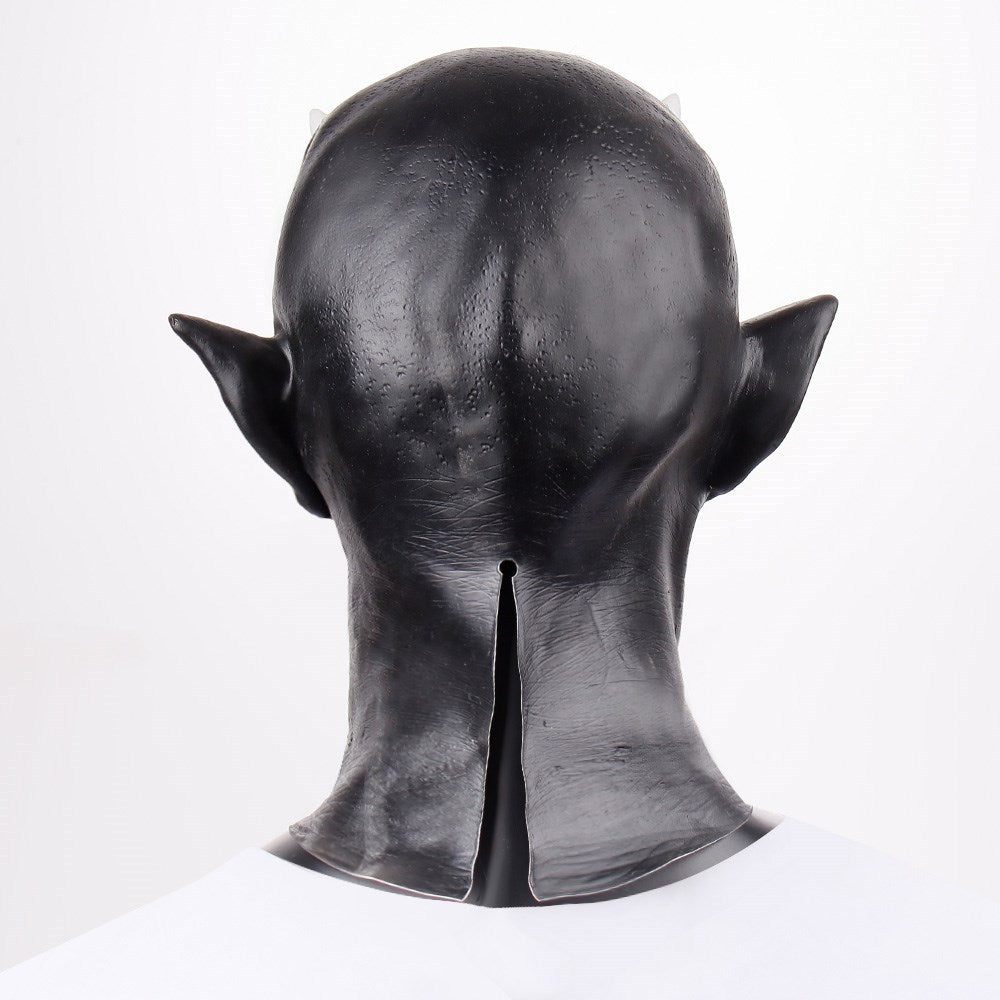 Halloween New Horn Demon Mask Latex Headgear