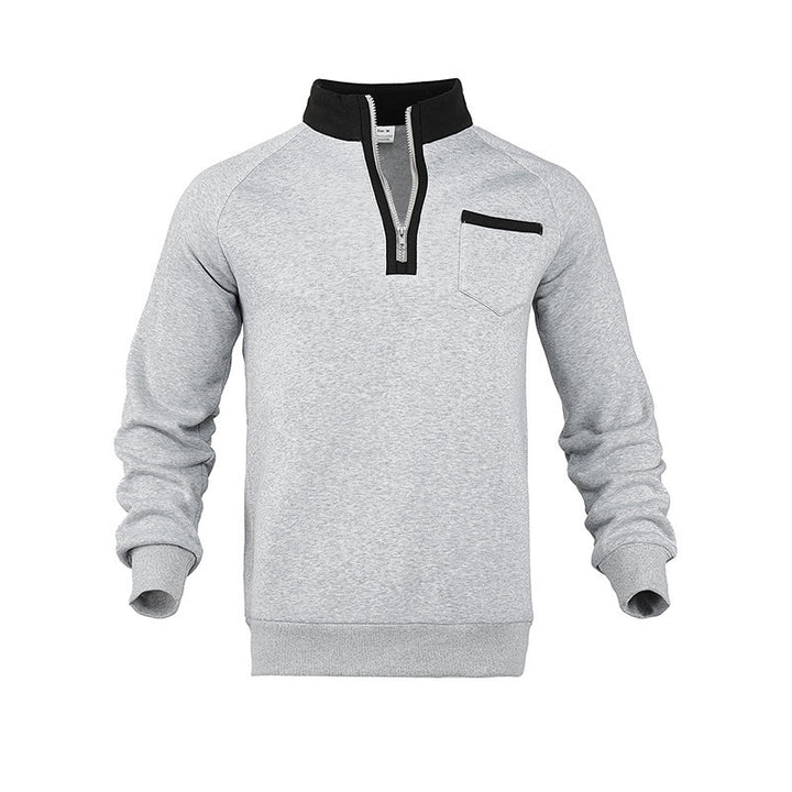 Men's Warm Keeping Sports Casual Brushed Hoody