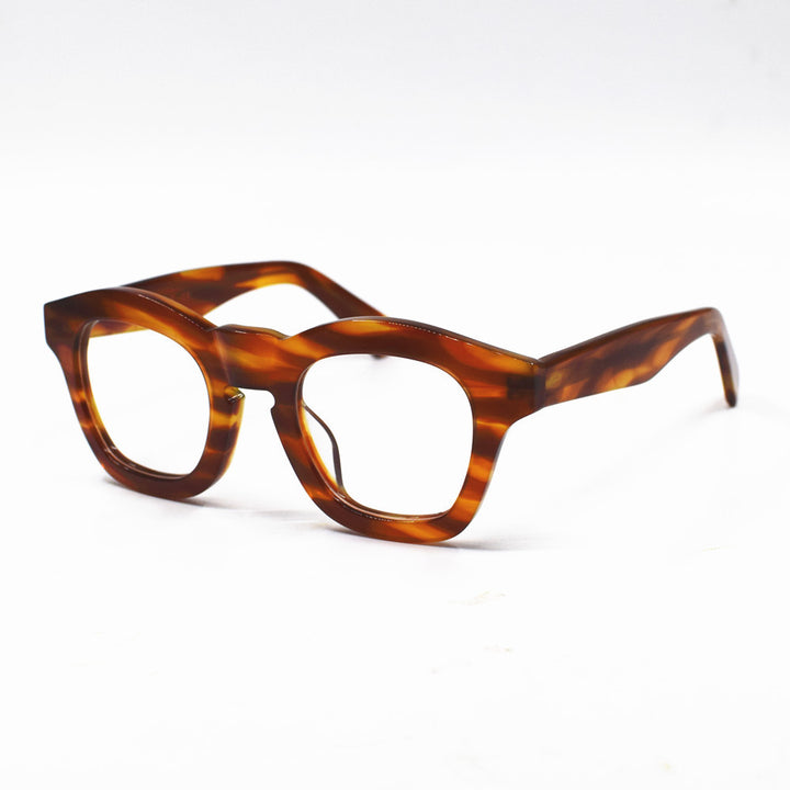 Women's Thick Retro Plate Glasses