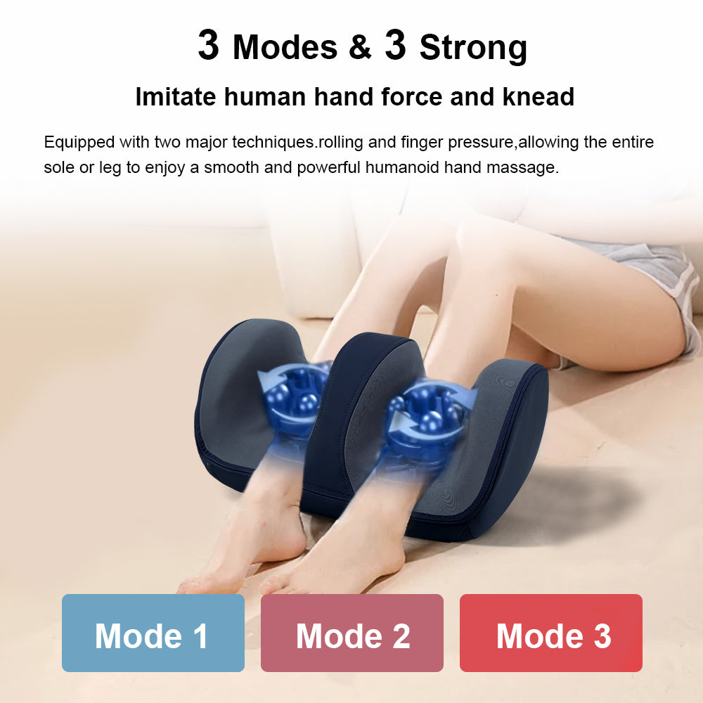 Electric Shiatsu Foot Massager with Heat – Relaxing Foot & Leg Massager