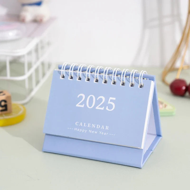 Kawaii 2025 Desk Calendar with To-Do List and Daily Planner