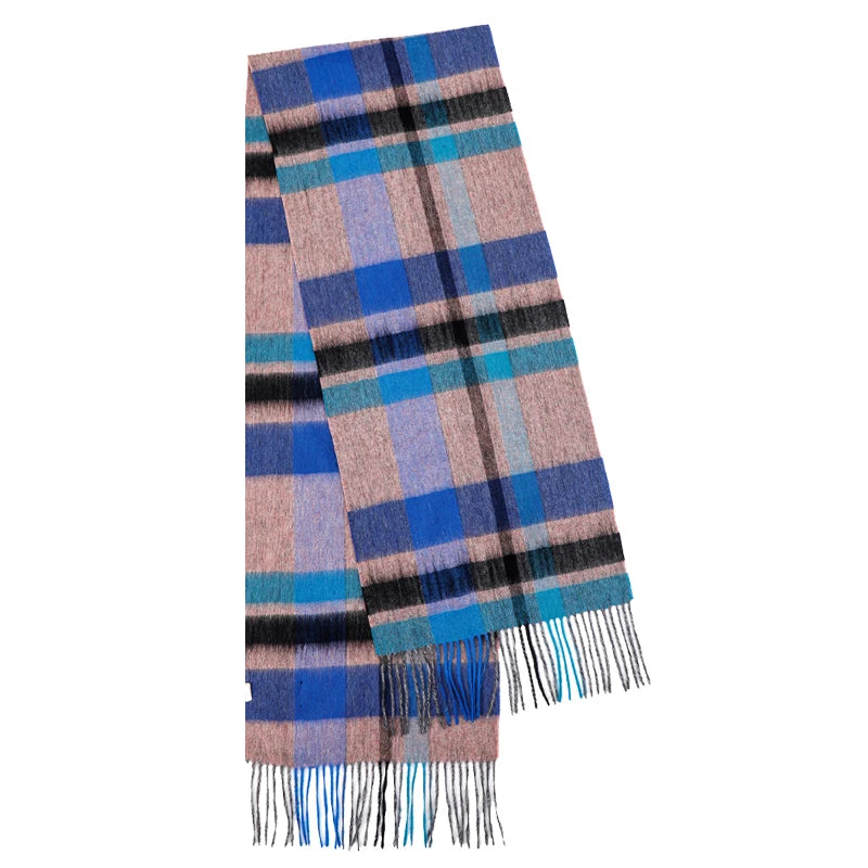 Classic Plaid Cashmere Scarf - Unisex Muffler