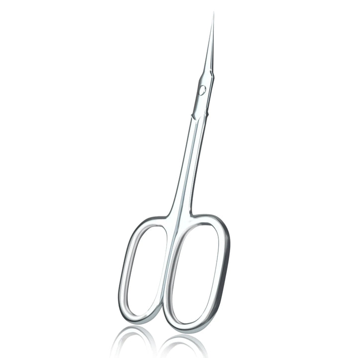 Stainless Steel Cuticle Scissors with Extra Fine Curved Blade