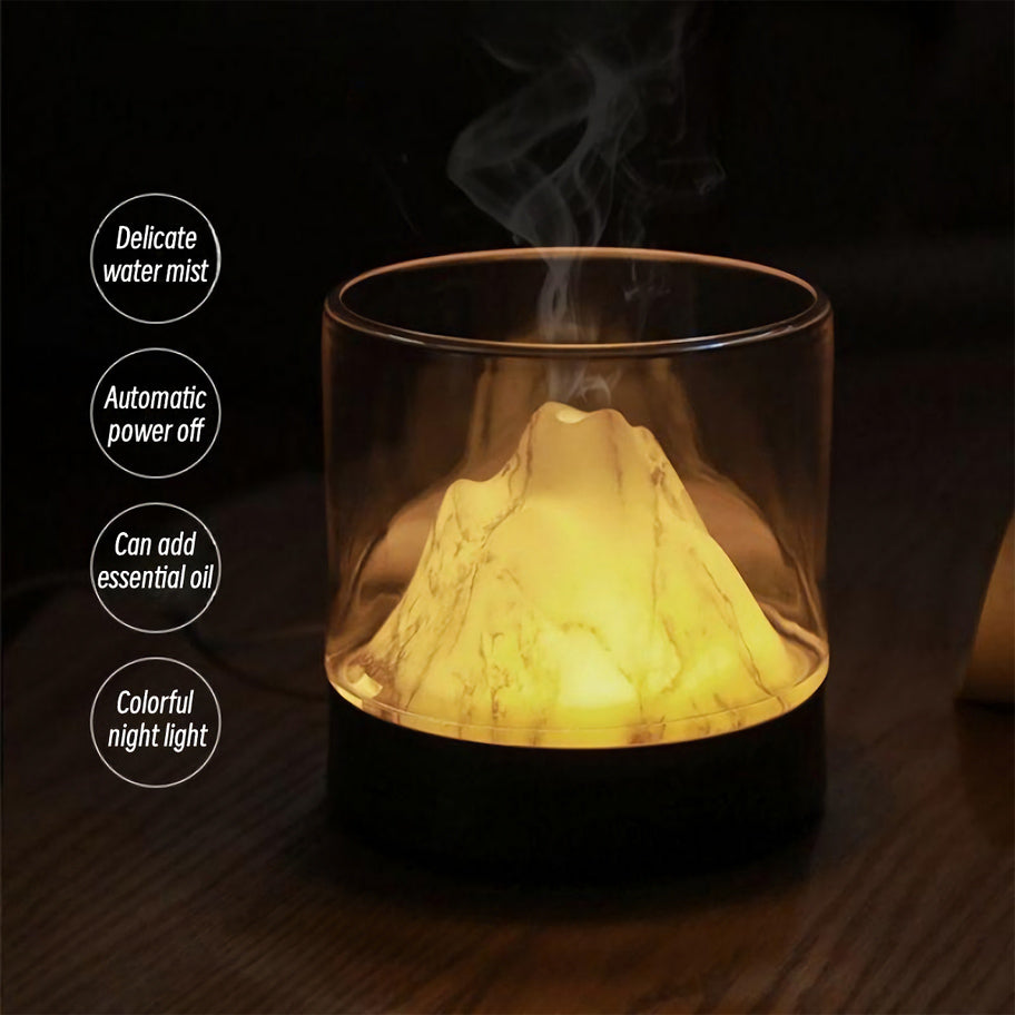 300ML Ultrasonic Aroma Diffuser with Night Light