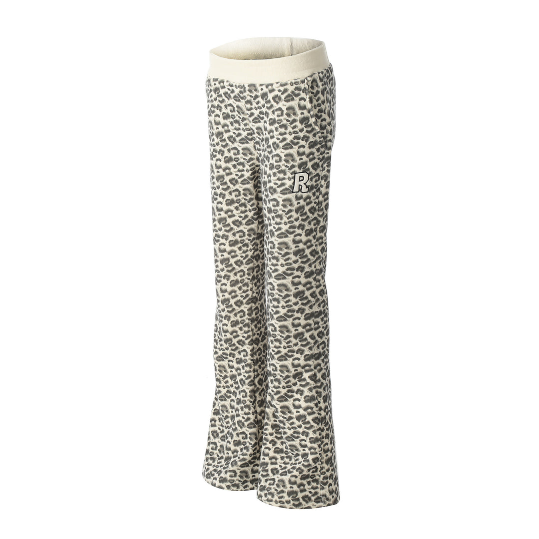 Women's Elegant Woolen Cotton Wide-leg Mid-waist Casual Pants