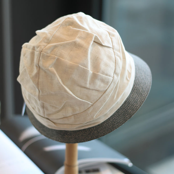 Artistic Cotton Linen Woven Sun Hat for Women