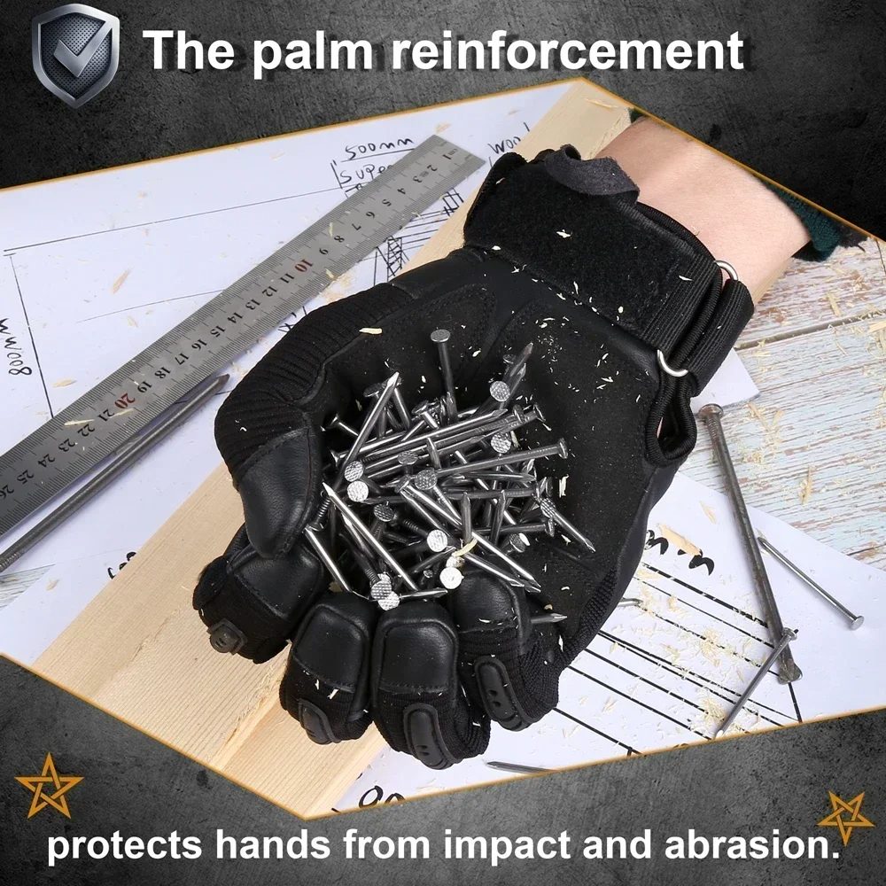 Touch Screen Tactical Full Finger Gloves