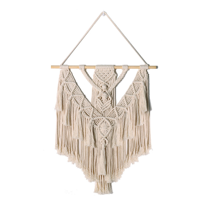 Simple Guesthouse Decoration Bohemian Hand-woven Wall Tassel