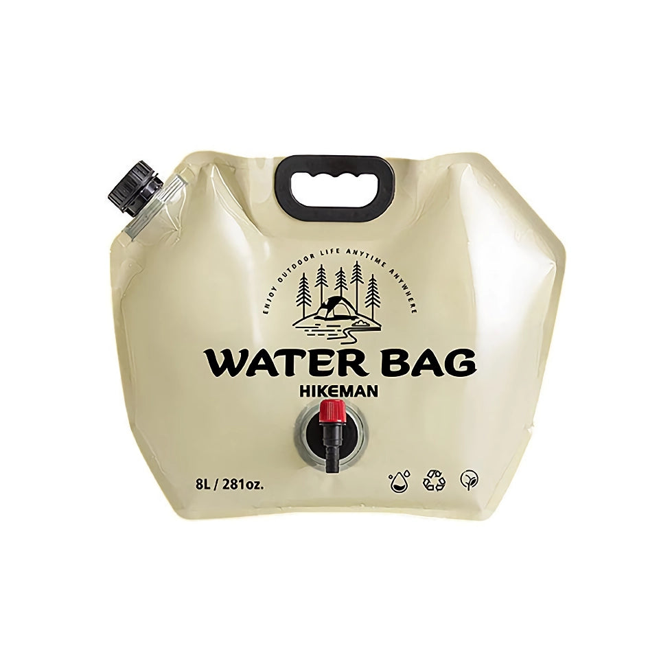 Portable 8L Folding Water Bag for Camping & Emergency Supplies