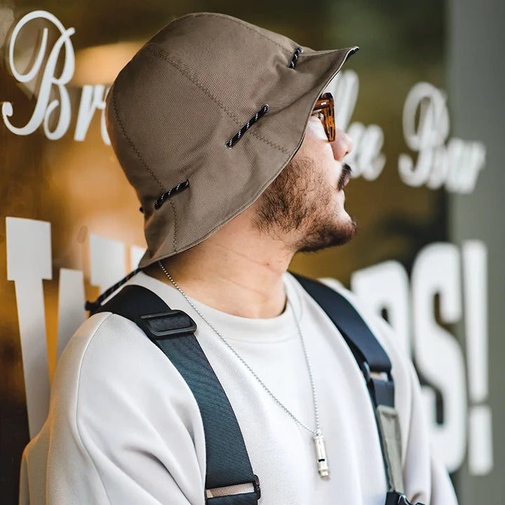 Unisex Adjustable Dual-Sided Bucket Hat