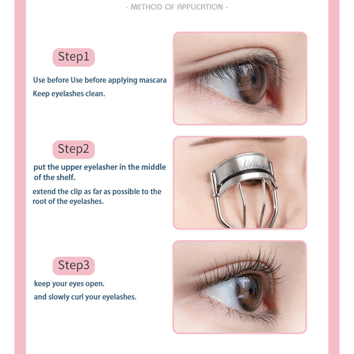 Portable Long-Lasting Eyelash Curler