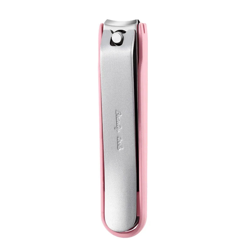 Colorful Anti-Splash Nail Clippers with Detachable Design