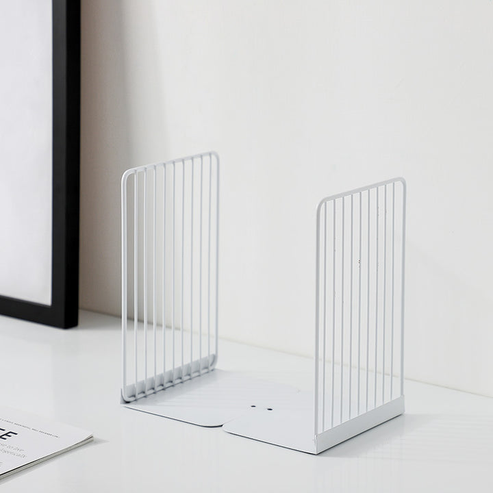 Black and White Iron Bookends