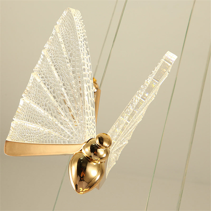 Luxury Butterfly Pendant Chandelier for Indoor Lighting