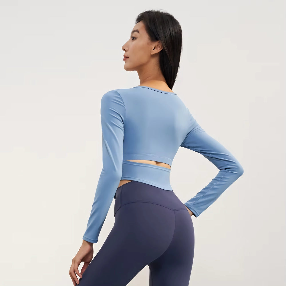 Long Sleeve Yoga Shirt