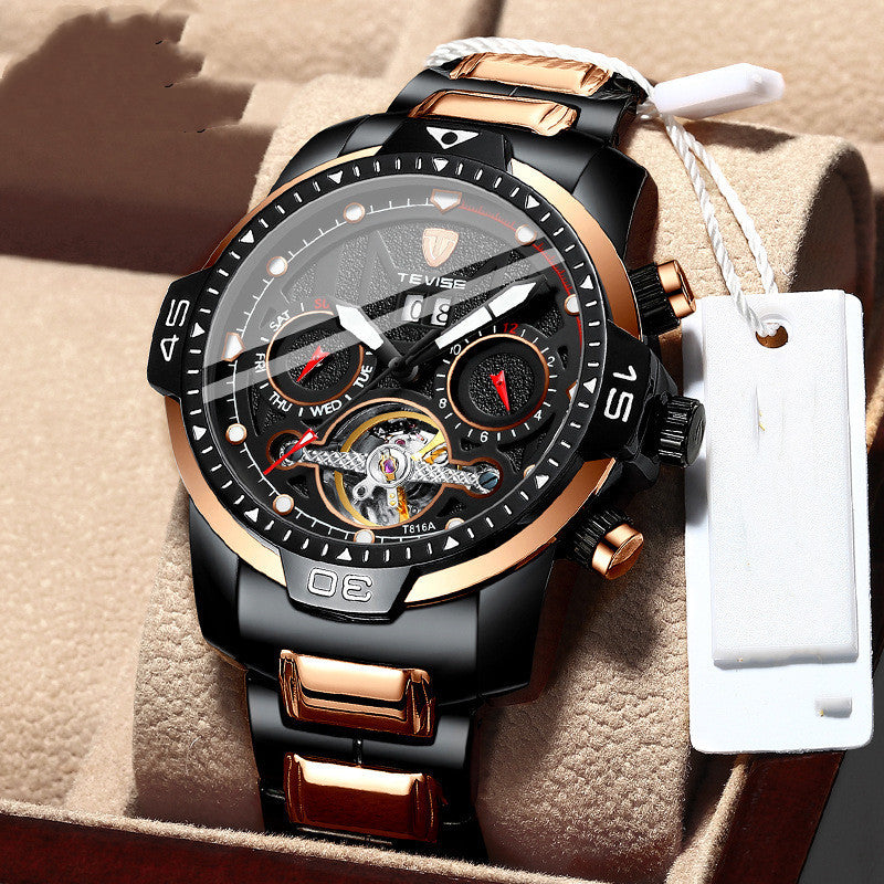 W Watch Men's Still Full Mechanical Waterproof Men's Watch