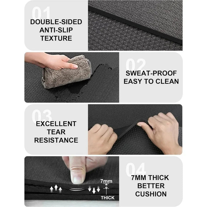 Large 7mm Thick Exercise Mat