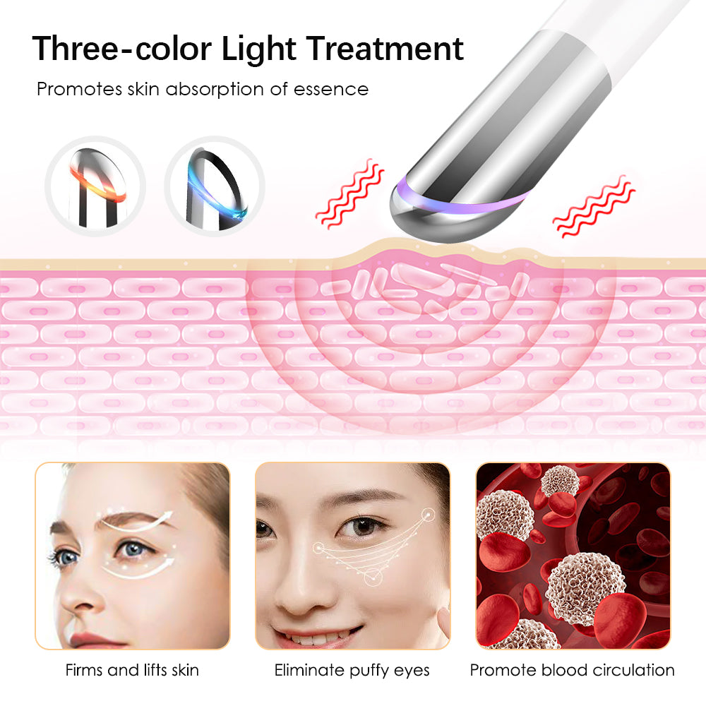 Hot Compress Eye Massage Pen