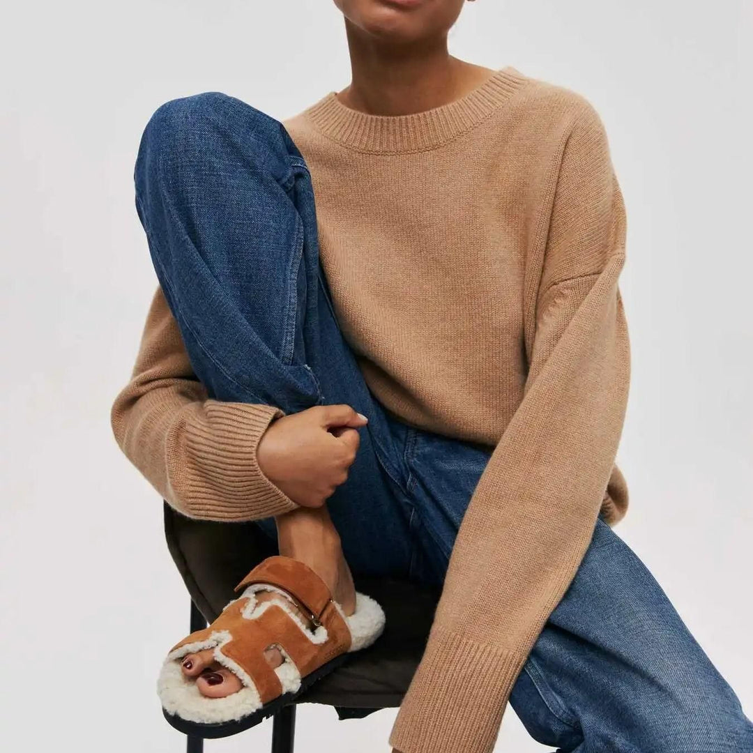 Women O Neck Sweater: Cozy Autumn/Winter Fashion Essential