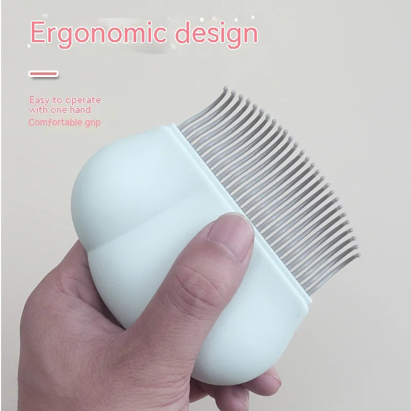 Pet Grooming Fur Removal Comb with Elastic Massage Needles