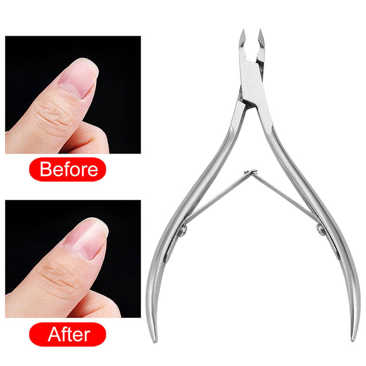 Professional Stainless Steel Cuticle Nipper & Dead Skin Remover